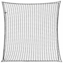 Filet pour remorque avec corde &eacute;lastique noir 4x4 m PP