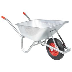 Brouette 90 L 150 kg acier galvanis&eacute; et plastique