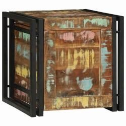 Bo&icirc;te de rangement 40 x 40 x 40 cm Bois d'Acacia Massif
