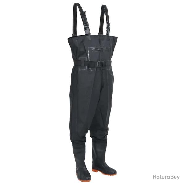 Cuissardes avec bottes et ceinture noir taille 41