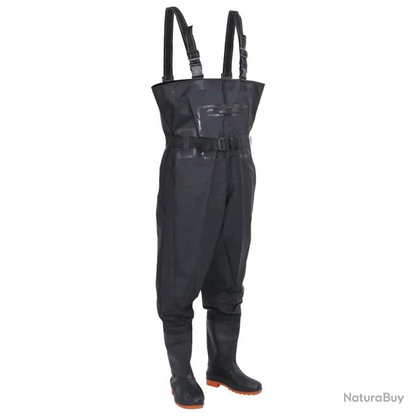 Cuissardes avec bottes et ceinture noir taille 43