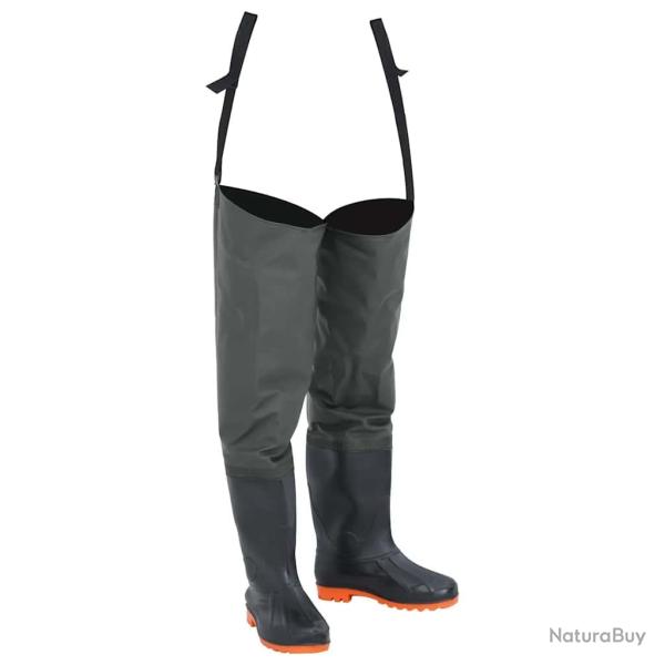 Cuissardes vert fonc� taille 46