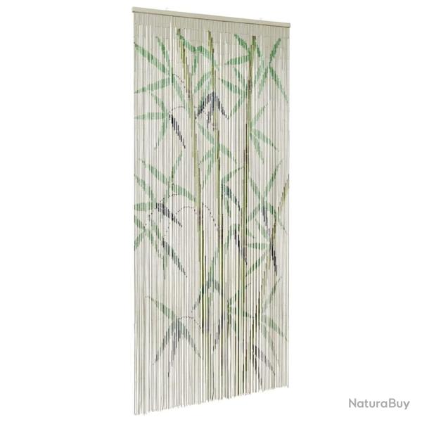 Rideau anti-insectes imprim� en bambou 90 x 220 cm