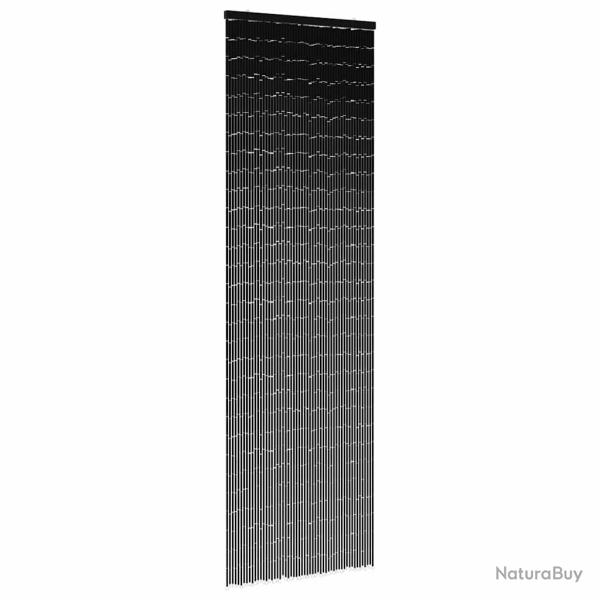 Rideau anti-insectes gris fonc� 56 x 185 cm bambou