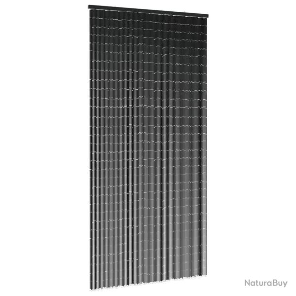 Rideau anti-insectes gris fonc� 100x220 cm bambou