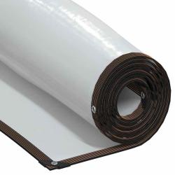 B&acirc;che transparente avec oeillets 4x10 m poly&eacute;thyl&egrave;ne