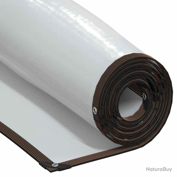 B�che transparente avec oeillets 4x10 m poly�thyl�ne