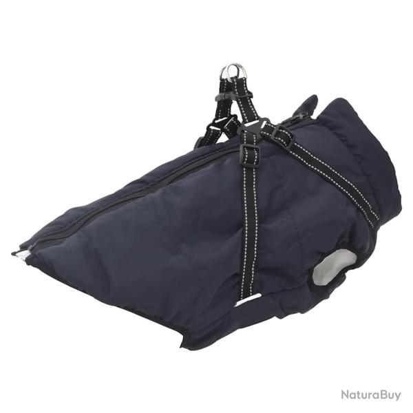 Manteau pour chiens avec harnais imperm�able r�fl�chissant, L44