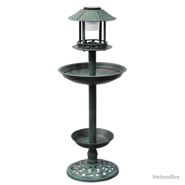 Mangeoire � oiseaux avec lampe solaire