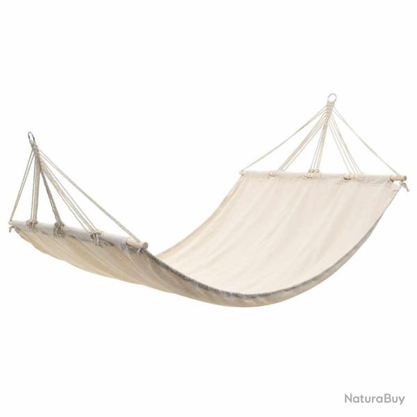 Hamac couleur cr�me 210 cm x 150 cm