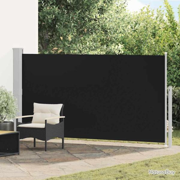 Auvent lat�ral de patio 160x300 cm Noir