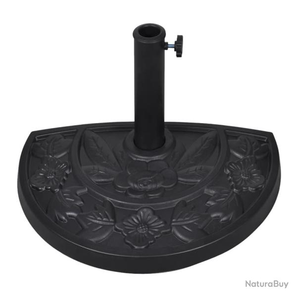 Socle de parasol demi-rond R�sine