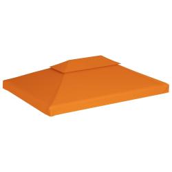 Recouvrement de remplacement pour auvent, 310 g/m&sup2;, orange, pour la terrasse, 3 &times; 4 m