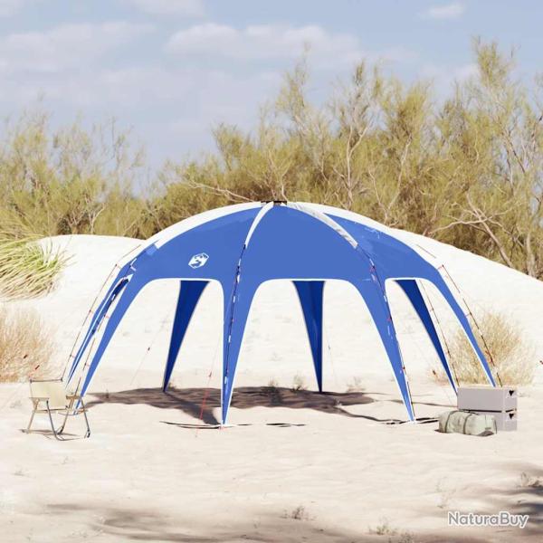 Tente de f�te bleu azur� imperm�able