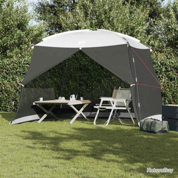 Tente moustiquaire avec toit avec �vent Gris 320 x 320 x 218 cm