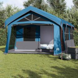 Tente familiale Bleu et gris 620 x 322 x 240 cm Polyester
