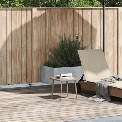 Table basse de rectangulaire beige 40x40x37 cm rotin