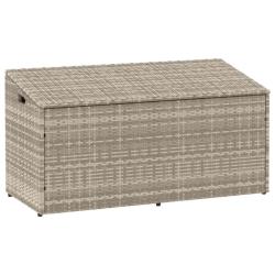 Bo&icirc;te de rangement de gris clair 110x50x58 cm rotin