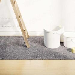 B&acirc;che de protection contre peinture 5 m 180 g/m&sup2; gris
