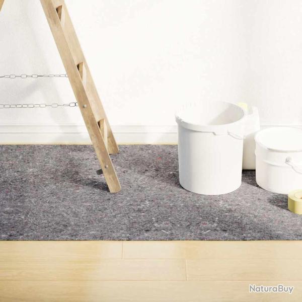 B�che de protection contre peinture 5 m 180 g/m� gris