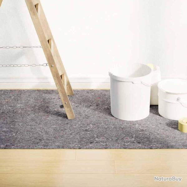 B�che de protection contre peinture 10 m 180 g/m� gris