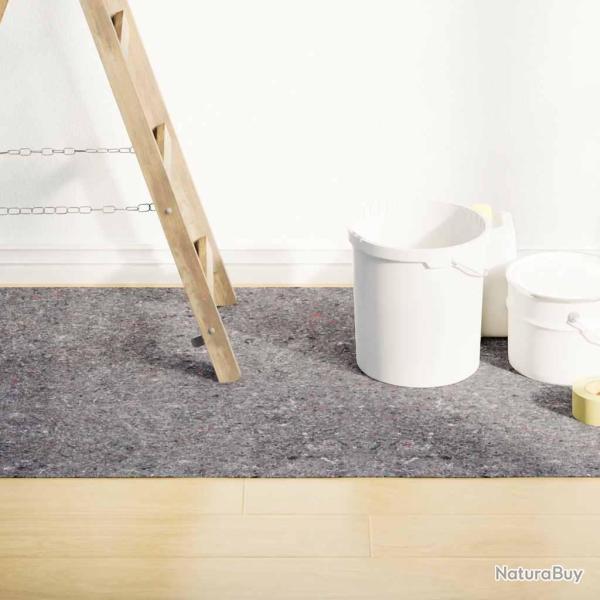 B�che de protection contre peinture 50 m 220 g/m� gris