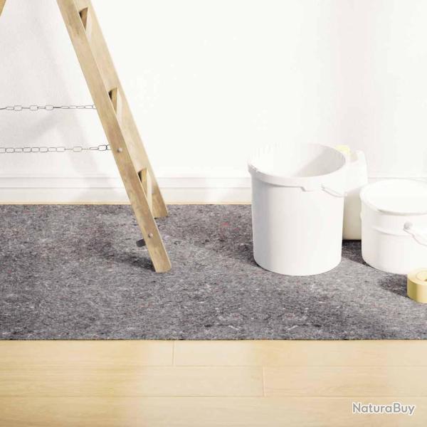 B�che de protection contre peinture 10 m 280 g/m� gris