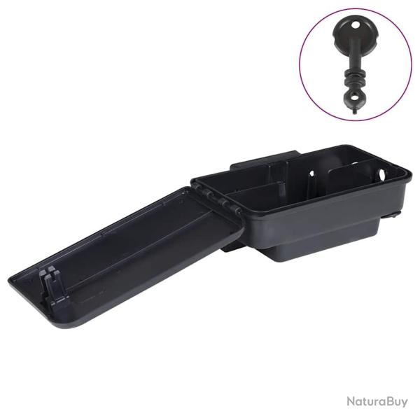 Pi�ges � souris 6 pcs noir 22x12,5x7,5 cm