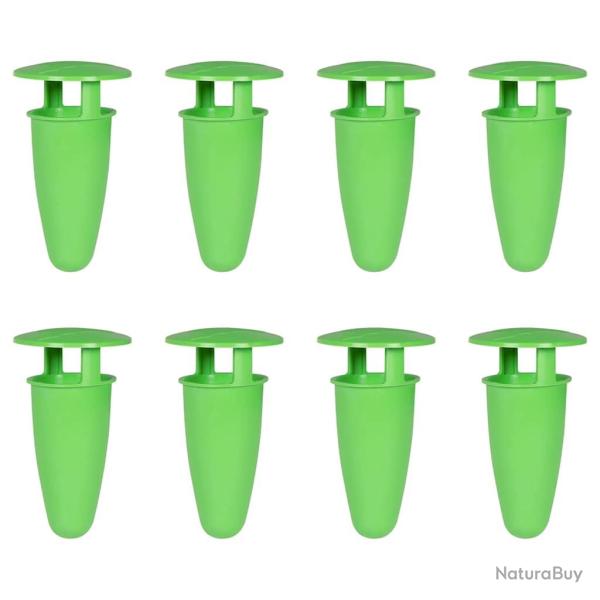 Pi�ges � limaces et escargots, 8 pi�ces, verts, pour le jardin