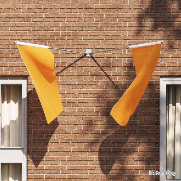 Support de Drapeau Argent� 11,5 x 7,5 x 0,2 cm Acier