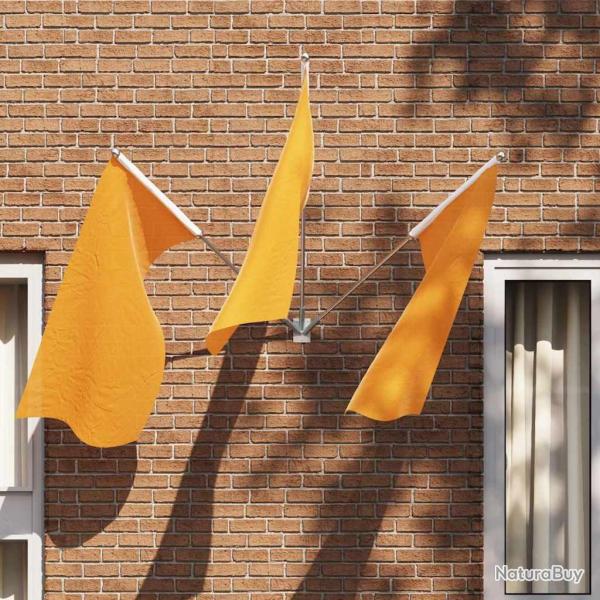 Support de Drapeau Argent� 10,5 x 7,5 x 0,2 cm Acier