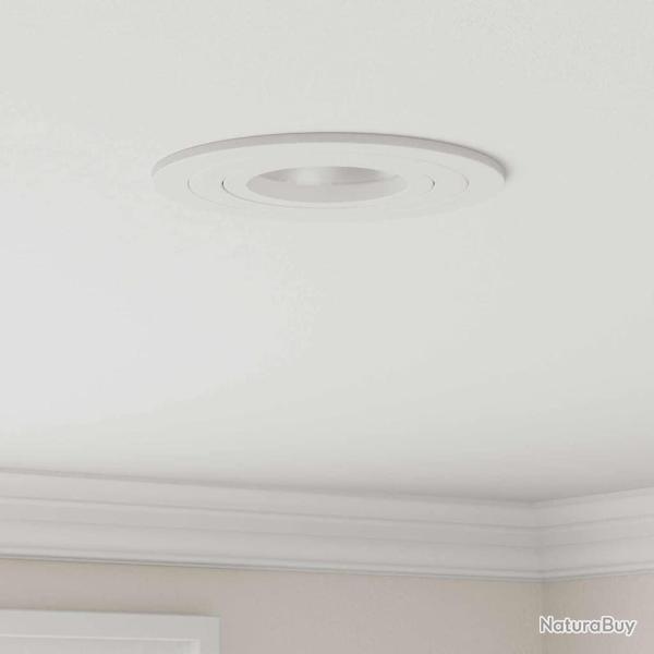 Projecteur 12 pcs Blanc 9 x 9 x 2 cm Aluminium