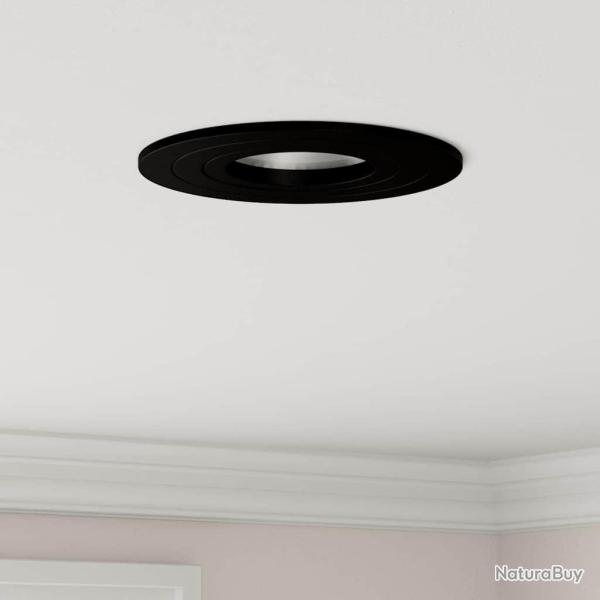 Projecteur 12 pcs Noir 9 x 9 x 2 cm Aluminium