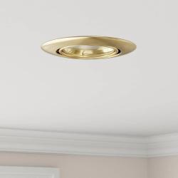 Projecteur 6 pcs Dor&eacute; 9 x 9 x 2,5 cm M&eacute;tal