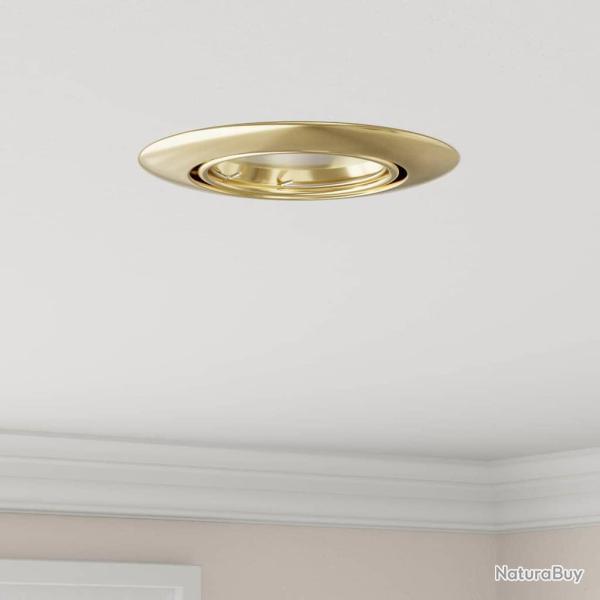 Projecteur 6 pcs Dor� 9 x 9 x 2,5 cm M�tal
