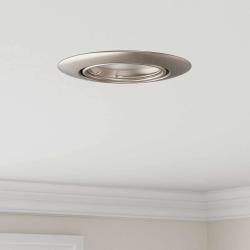 Projecteur 6 pcs Argent&eacute; 9 x 9 x 2,5 cm M&eacute;tal
