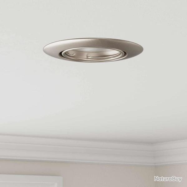 Projecteur 6 pcs Argent� 9 x 9 x 2,5 cm M�tal