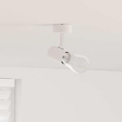Spot de plafond Blanc 6,5 x 6 x 11,5 cm M&eacute;tal