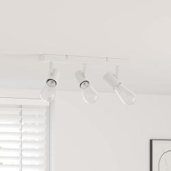 Spot de plafond Blanc 38 x 6,5 x 11,5 cm M&eacute;tal