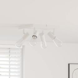 Spot de plafond Blanc 26 x 26 x 11,5 cm M&eacute;tal