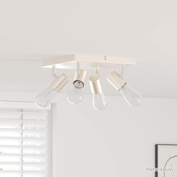 Spot de plafond Nickel 26,5 x 26 x 11,5 cm M�tal
