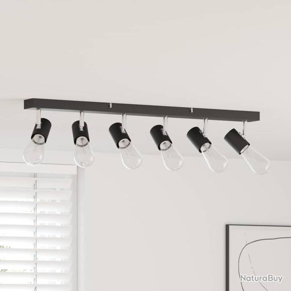 Spot de plafond Noir 73 x 6,5 x 11,5 cm M�tal