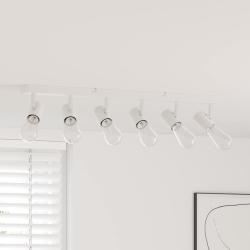 Spot de plafond Blanc 73 x 6,5 x 11,5 cm M&eacute;tal