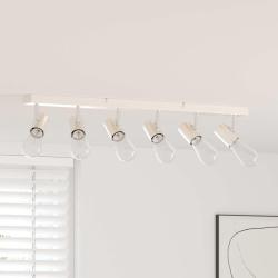Spot de plafond Nickel 73 x 6,5 x 11,5 cm M&eacute;tal