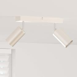 Spot de plafond Nickel 26 x 6 x 16 cm M&eacute;tal