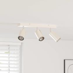 Spot de plafond Nickel 38 x 6 x 16 cm M&eacute;tal