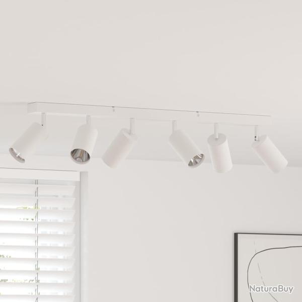 Spot de plafond avec des projecteurs Blanc 73 x 6 x 16 cm M�tal