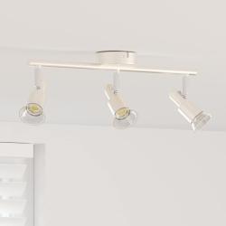 Spot de plafond Nickel 39 x 10,5 x 10,5 cm Acier
