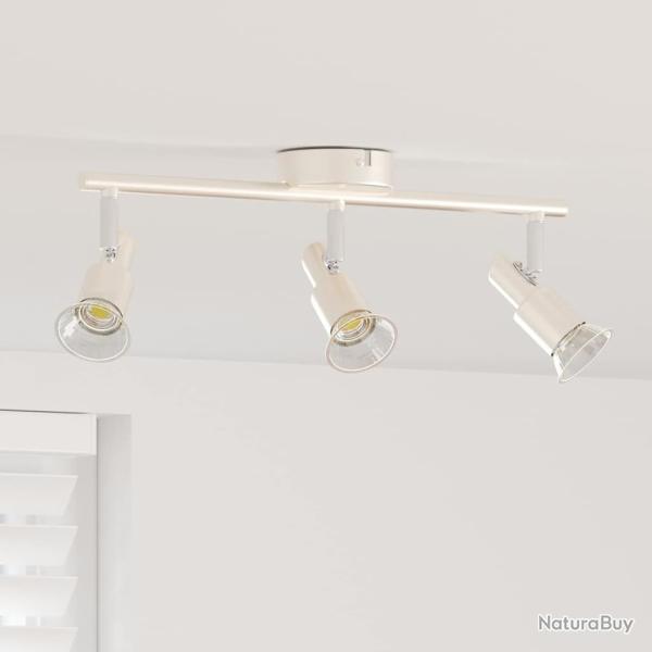 Spot de plafond Nickel 39 x 10,5 x 10,5 cm Acier