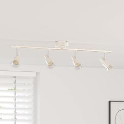 Spot de plafond Nickel 70 x 9 x 12,5 cm Acier
